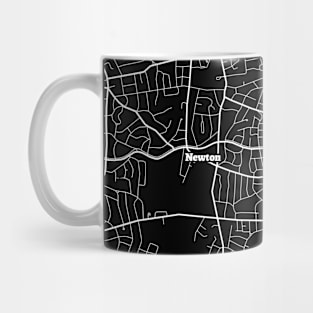 Newton Massachusetts Map | Map Of Newton Massachusetts | Newton Map Mug